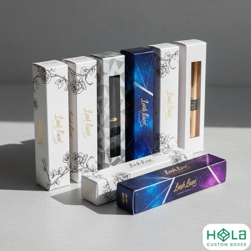 custom mascara boxes